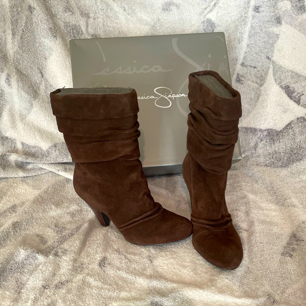 JESSICA SIMPSON - CORNELIA- SLOUCH BOOTIE- MID-CALF